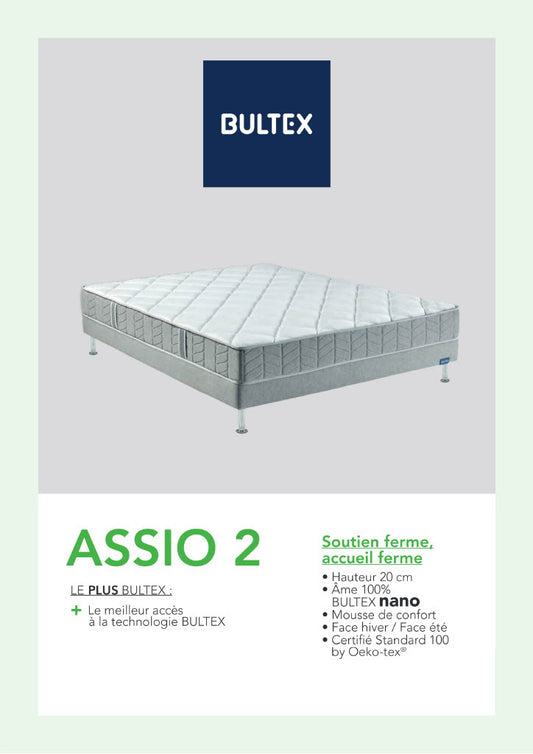 Matelas BULTEX ASSIO 2