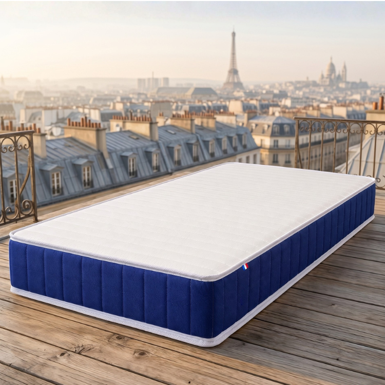 Matelas Hotello fabrication Française disponible chez Centrale Literie