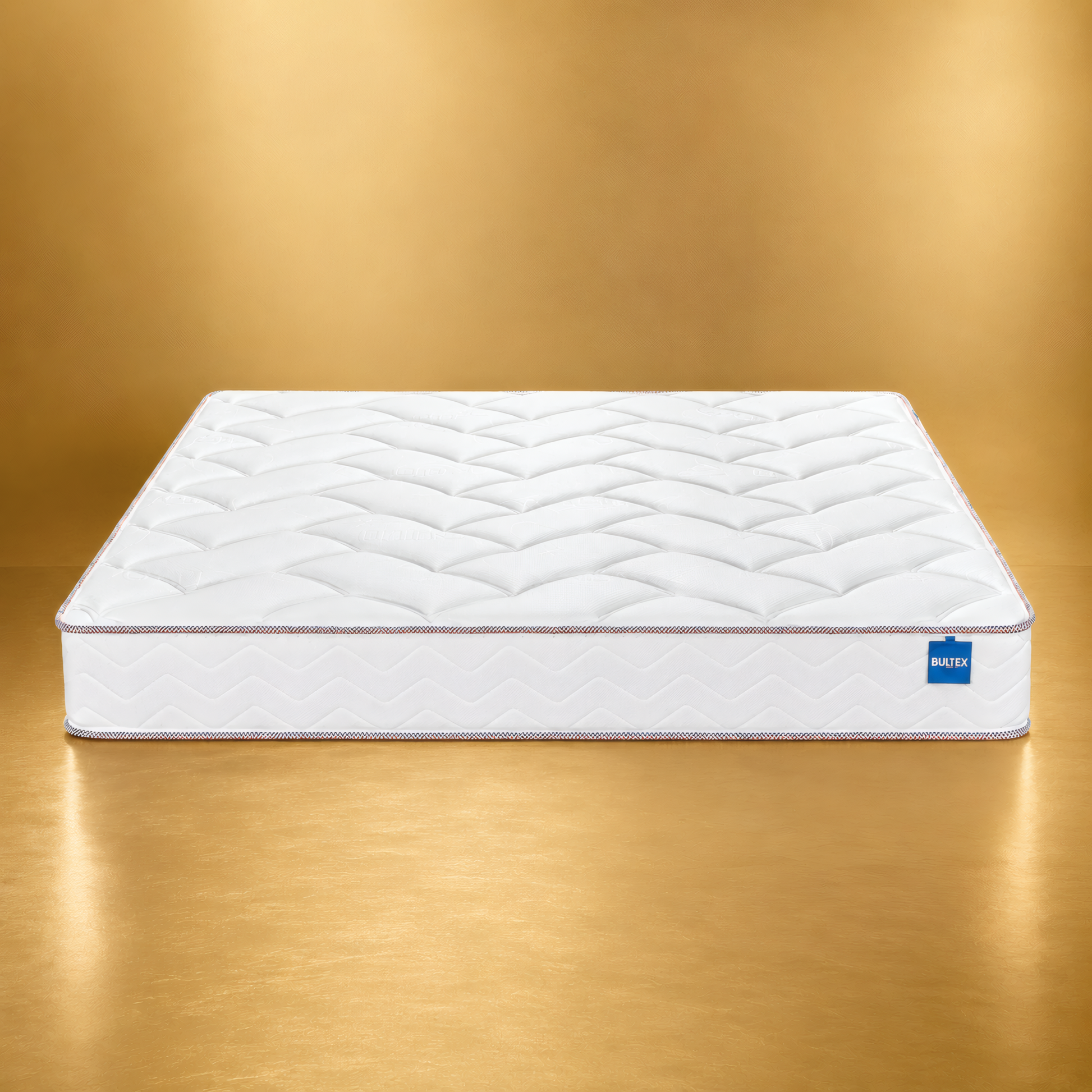 Matelas Bultex DUNK ferme 19 cm fabriqué en France, vue de face