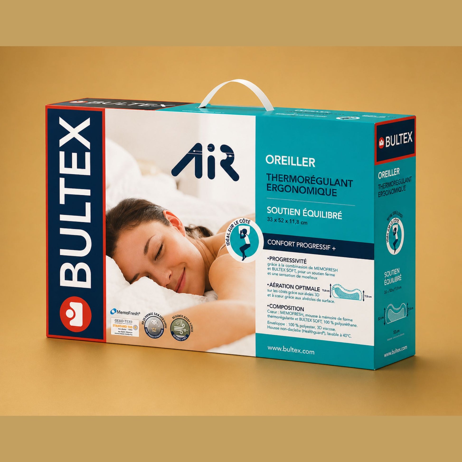 Emballage oreiller cervical BULTEX 